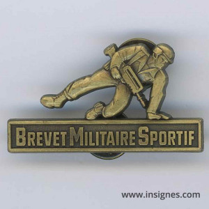 Brevet Militaire Sportif Bronze