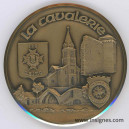LA CAVALERIE 122° Regiment d'Infanterie CEITO Médaille de table 80 mm