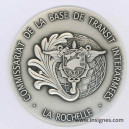 Commissariat Base de Transit La Rochelle Fond de coupelle 65 mm