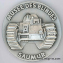 Musée des Blindées Saumur Médaille de table 68 mm