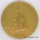 Marine oblige ACORAM Association des Officiers de Réserve Médaille 50 mm dorée