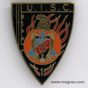UISC Sécurité civile Sapeurs Pompiers Insigne Drago