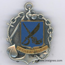 Insigne de Béret Fusiliers Marins Drago Noisiel MLV ( fond plein )